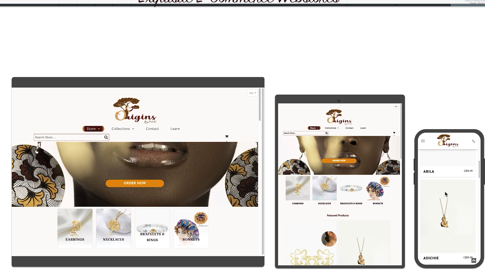 Website and design work